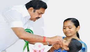 16 ವರ್ಷಗಳಿಂದಲೂ  ತಮಿಳ್ನಾಡು ಪೋಲಿಯೋ ಮುಕ್ತ : ಪಳನಿಸ್ವಾಮಿ 